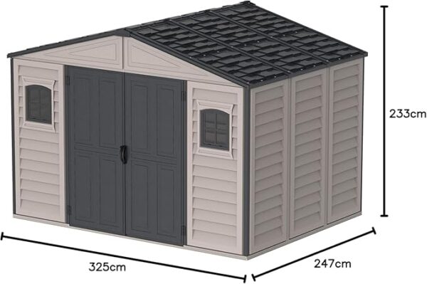Abri de jardin en plastique 7.64 m² – Image 3