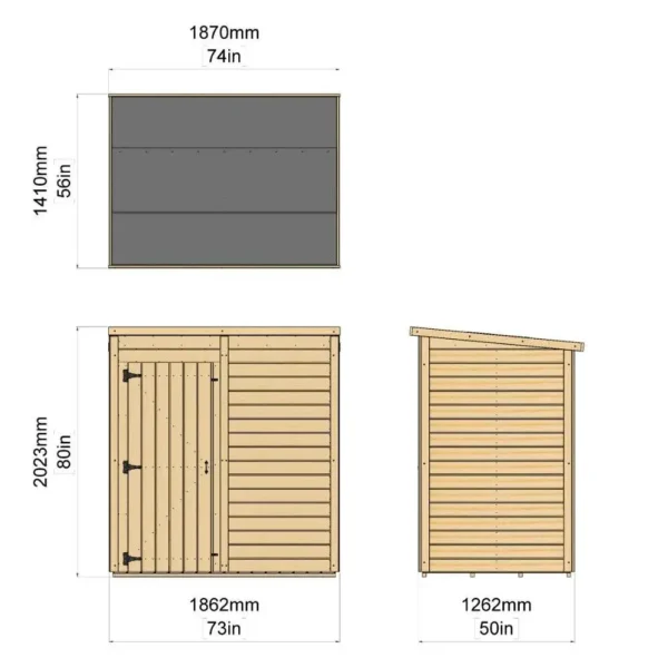 Cabane à outils en bois – Image 5